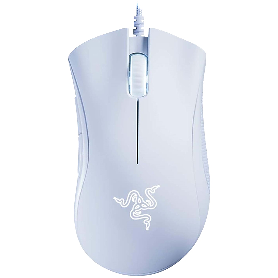 RAZER DeathAdder Essential White Gaming Mouse, 6400 DPI