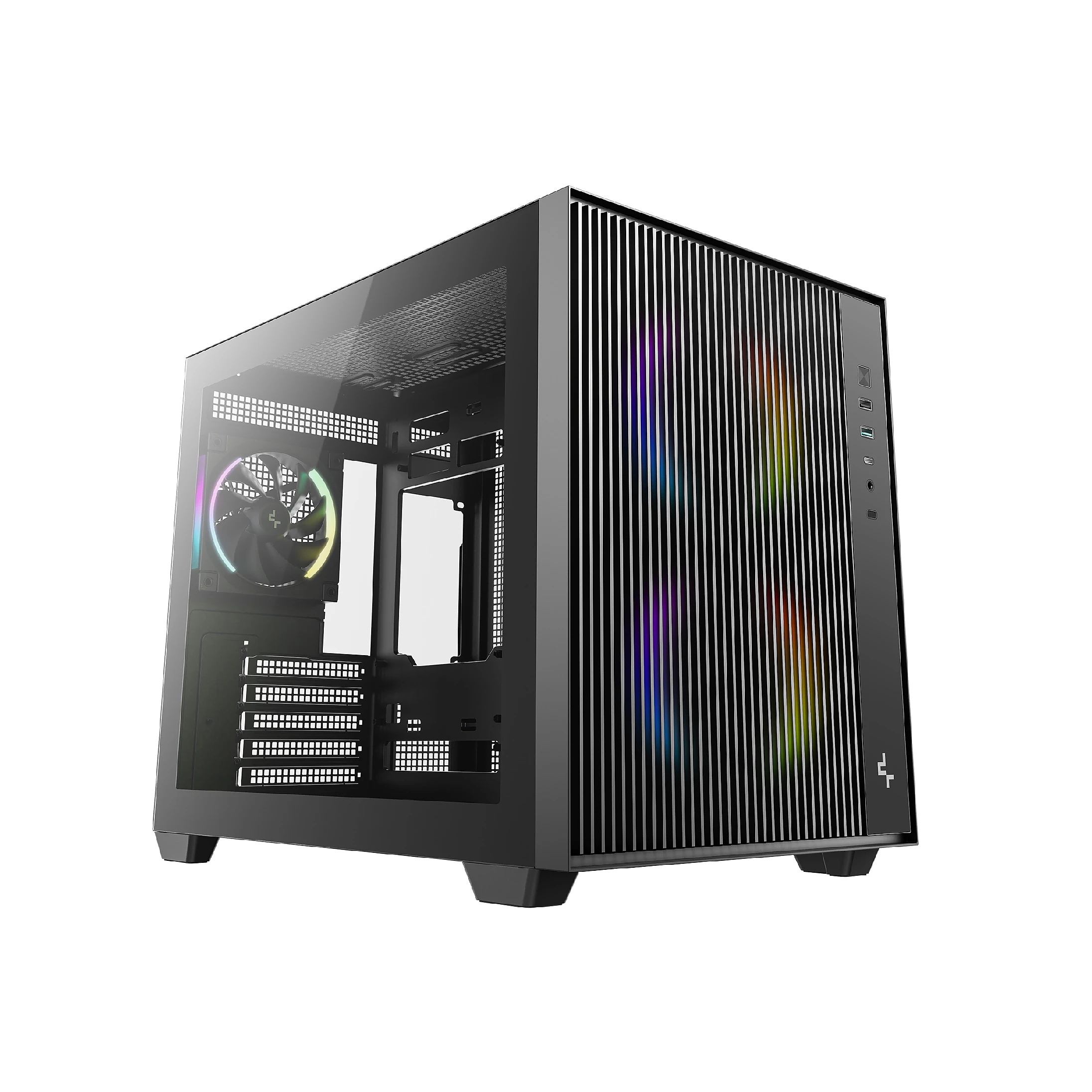 DeepCool кутия Case mATX - CG330 MESH 3F