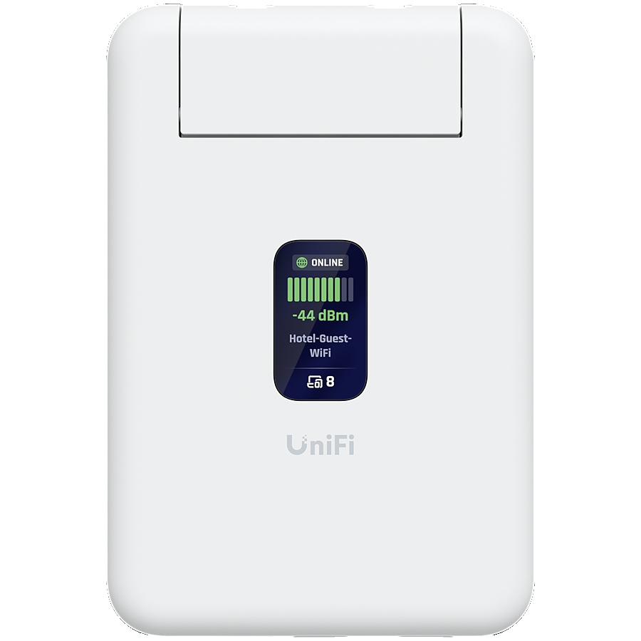 Ubiquiti UTR UniFi Travel Router ultra-slim travel router that instantly extends your UniFi Network wherever you are, bringing secure, familiar connectivity to remote locations