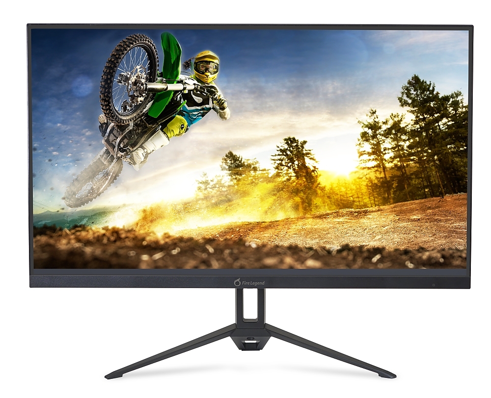 Aopen 24KG3YS1bipx, 23.8'' IPS, FHD (1920x1080), ZeroFrame, FreeSync, 180Hz, 1ms, 100M:1, 250 nits, 1x HDMI 2.1, 1x DP 1.2, Audio Out, BlueLightShield, Tilt, Black