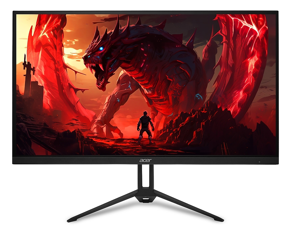 Acer Nitro KG273S1bipx, 27'' IPS, FHD (1920x1080), ZeroFrame, FreeSync, 180Hz, 1ms, 100M:1, 250 nits, 1x HDMI 2.1, 1x DP 1.2, Audio Out, BlueLightShield, Tilt, VESA , Black