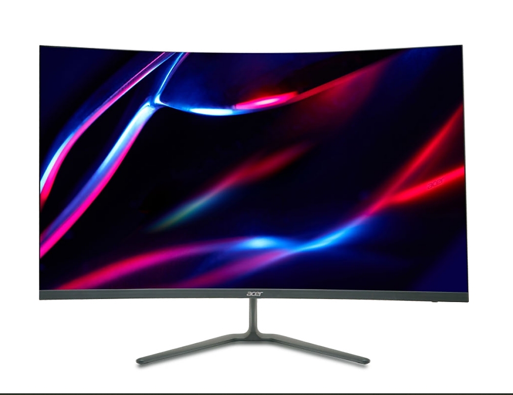 Acer Nitro ED320QUS3bmiipx, 31.5'' Curved QHD (2560x1440), VA, 180Hz, 100M:1, 250 nits, 5ms(GTG)/1ms (VRB), FreeSync, 2xHDMI, 1xDP, Audio Out, BlueLightShield, Speakers, Tilt, VESA, Energy Class F, Black, 2Y