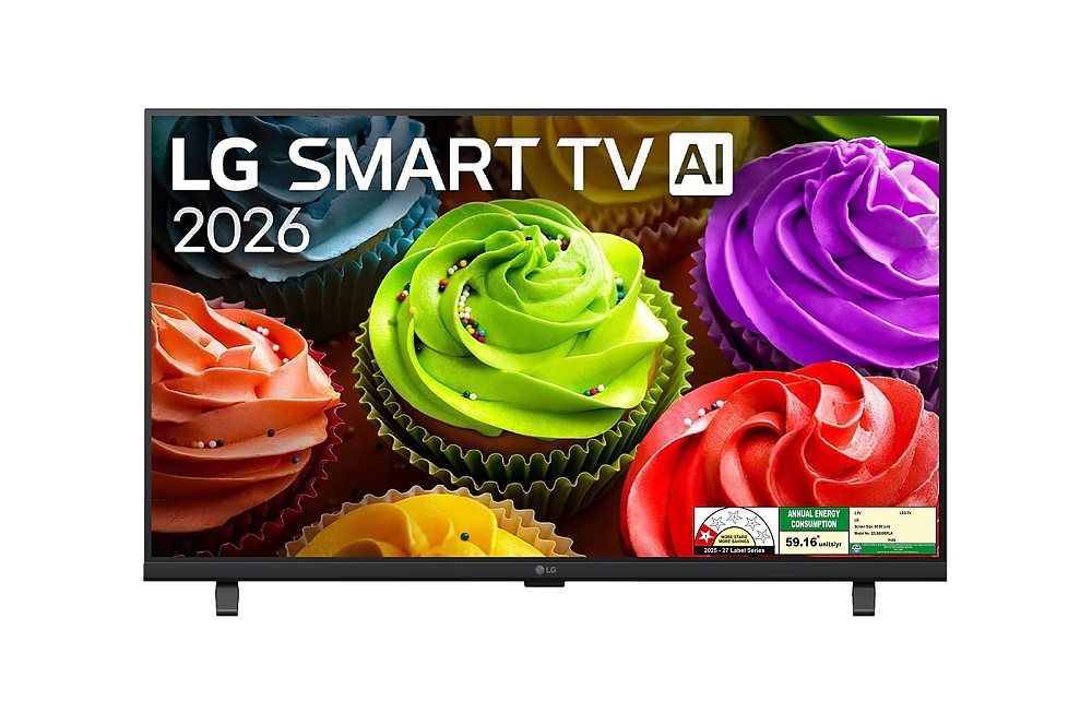 LG 32LB650B3LA, 32" LED HD TV, 1366x768, DVB-T2/C/S2, webOS 26 Smart, ?5 AI Processor Gen9, Resolution Upscaler, Google Cast, AI, AI Sound Pro,  WiFi 5, HDR10 / HLG, eARC (HDMI 2), Airplay2, CI, LAN, USB, Bluetooth 5.3, Two Pole Stand, Black