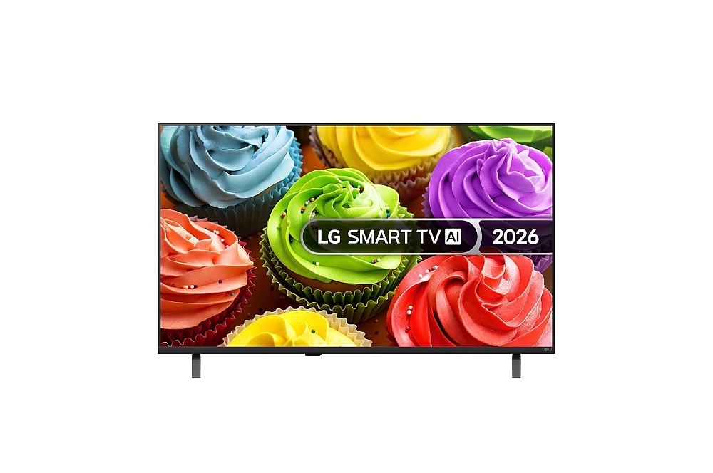 LG 43LB65003LA, 43" LED Full HD (1,920x1,080),  DVB-T2/C/S2, webOS 26 Smart, a5 AI Processor Gen9, Resolution Upscaler, Google Cast, AI, AI Sound Pro,  WiFi 5, HDR10 / HLG, eARC (HDMI 2), Airplay2, CI, LAN, USB, Bluetooth 5.3, Two Pole Stand, Black