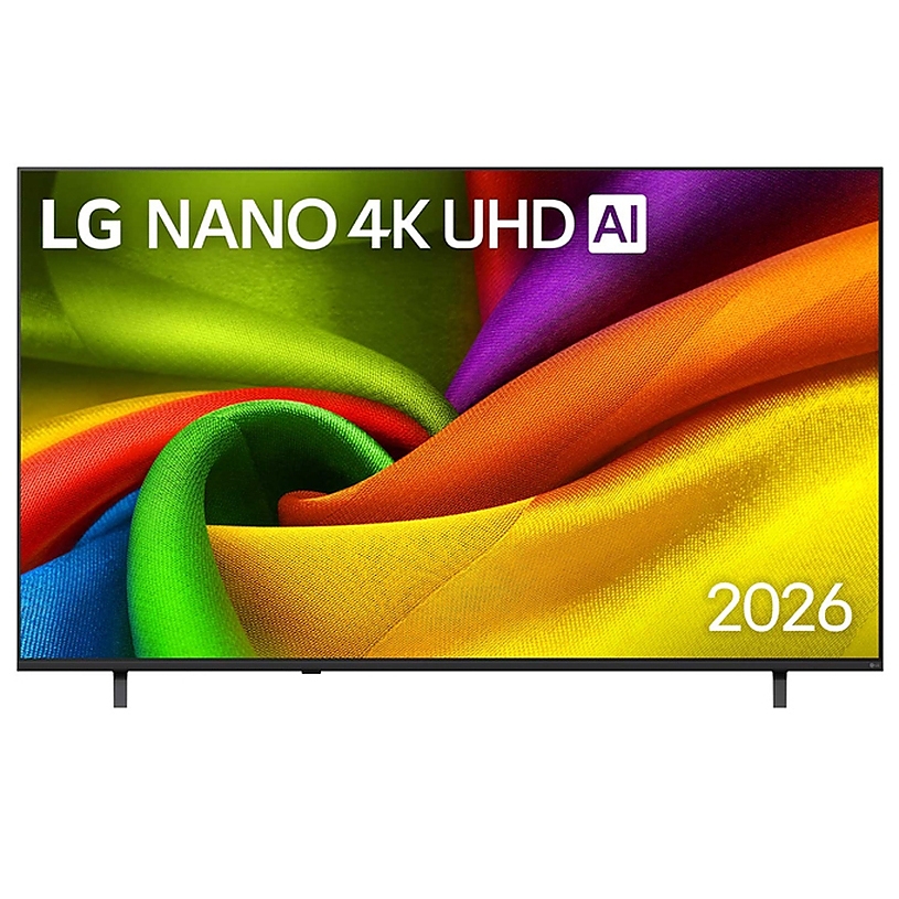 LG 50NU850B3LA, 50" 4K Ultra HD Smart TV, 3840x2160, DVB-T2/C/S2, Alpha7 AI Processor Gen9, HDR10 / HLG, webOS 26 ThinQ, VRR / ALLM / HGiG, 4K Super Upscaling,WiFi 5, Voice Controll, Bluetooth 5.3, AirPlay 2, LAN, CI, HDMI eARC, AI Sound Pro, Google Cast
