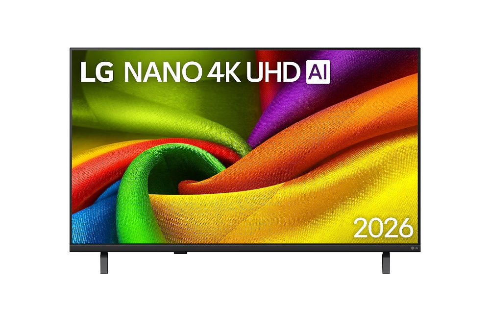 LG 55NU850B3LA, 55" 4K Ultra HD Smart TV, 3840x2160, DVB-T2/C/S2, Alpha7 AI Processor Gen9, HDR10 / HLG, webOS 26 ThinQ, VRR / ALLM / HGiG, 4K Super Upscaling,WiFi 5, Voice Controll, Bluetooth 5.3, AirPlay 2, LAN, CI, HDMI eARC, AI Sound Pro, Google Cast