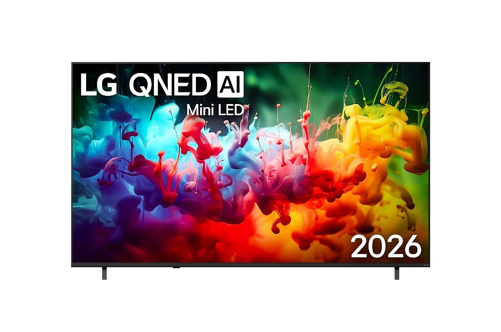 LG 65QNED70B3C, 65" 4K QNED MiniLED Smart TV, 3840x2160, DVB-T2/C/S2, Alpha7 AI Processor, HDR10 / HLG, webOS 26 ThinQ, VRR/ALLM/HGiG, 4K Super Upscaling, WiFi 5, Bluetooth 5.3, AirPlay 2, LAN, CI, HDMI, AI Sound Pro, Google Cast, 2 pole Stand
