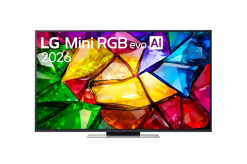 LG 65MRGB87B3B, 65" Mini RGB evo AI Smart TV, 4K Ultra HD 3840x2160, DVB-T2/C/S2, Alpha 8 4K Gen3, 120Hz Native (VRR 144Hz), HDR10 / HLG, webOS 26 ThinQ, Dolby Vision,  Dolby Atmos, 4K Upscaling, WiFi 5, Bluetooth 5.3, AirPlay, WiFi 5, CI, HDMI, SPDIF