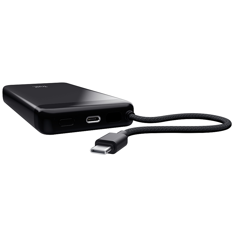 TRUST Fiera 20.000 Powerbank Fixed Cable