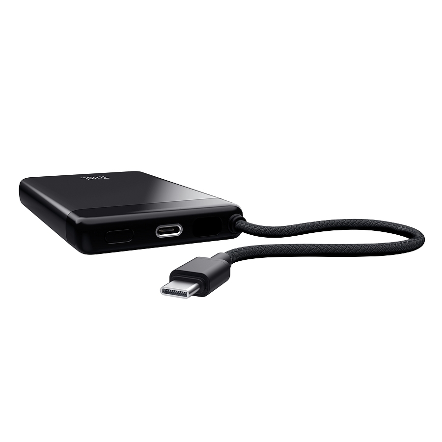 TRUST Fiera 10.000 Powerbank Fixed Cable