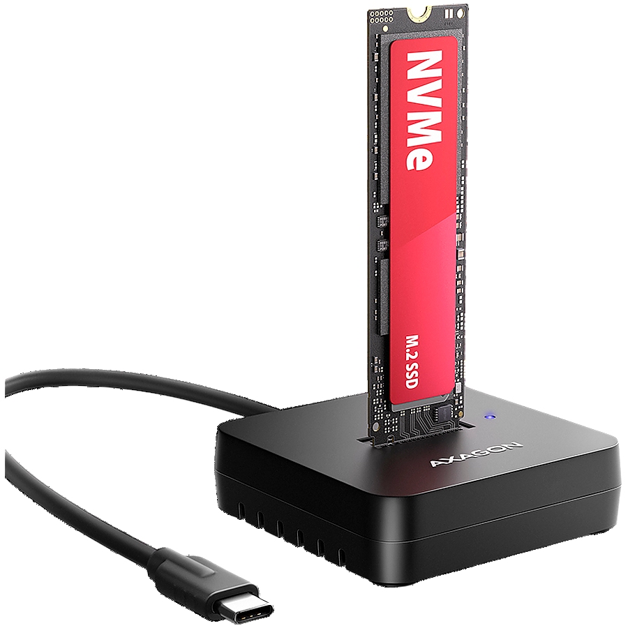 ADSA-M2C11L USB-C 10Gbps docking station for M.2 NVMe SSD