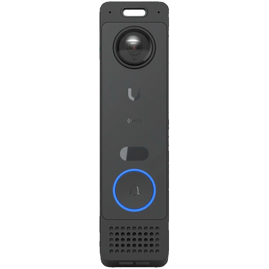 Ubiquiti UVC-G6-Entry All-weather, PoE+ Doorbell with enhanced AI detections, two-way audio, a secondary package camera, and integrated Access Reader capabilities