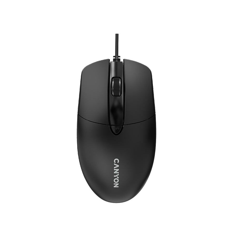 CANYON mouse OnClick 5N 4 buttons 1600DPI Wired Black
