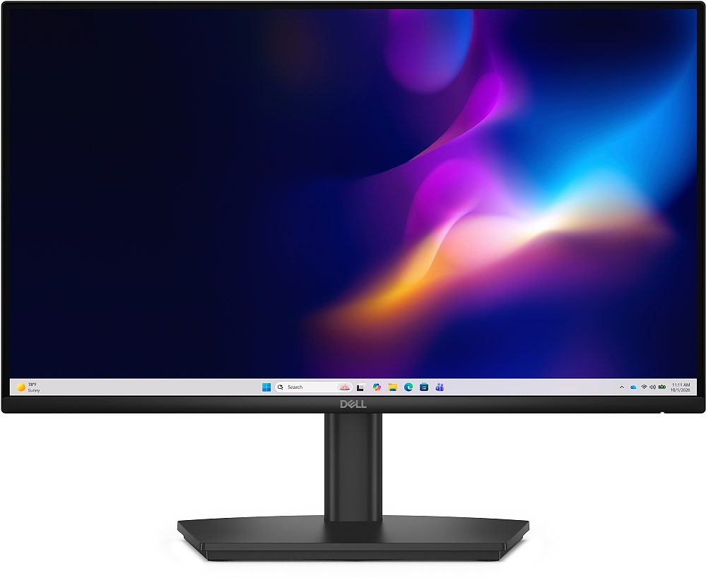 Dell E2226HS, 21.5" LED Anti-Glare, IPS, 5ms GTG, 100 Hz, 1000:1, 300 cd/m2, Full HD 1920x1080, VGA, HDMI, Display Port, Speakers, Height-Adjustable, Pivot, Swivel, Tilt, Low Blue Light, Black