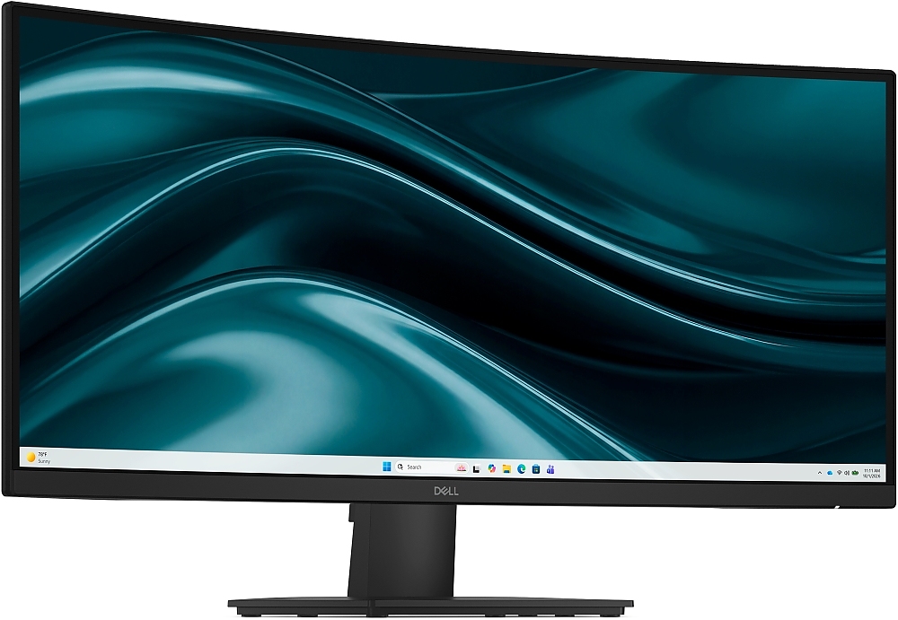 Dell SE3426DW, 34" LED, VA AG Curved 21:9, WQHD 3440x1440, 99% sRGB, 1 ms MPRT, 4 ms GTG, 165Hz, 3000:1, 300 cd/m2, AMD FreeSync, VRR, 2xHDMI, DisplayPort, PIP, PBP, Tilt, Black