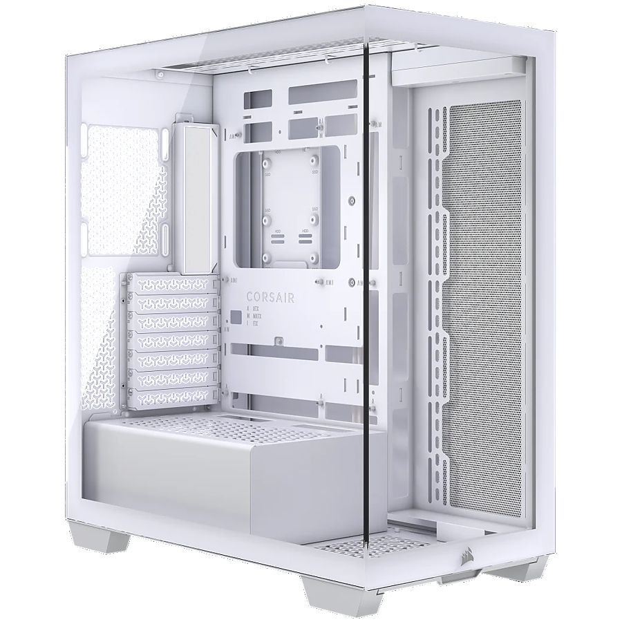 Corsair 3500X Tempered Glass Mid-Tower, White