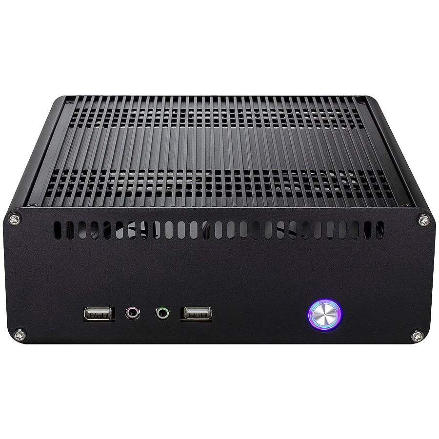 E-mini K3 Black Aluminium, Mini-ITX 2x2.5', 1x3.5", USB2.0