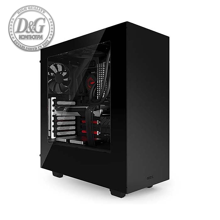 NZXT SOURCE 340/MID TOWER/BL