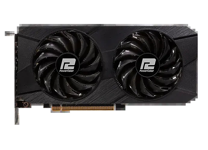 Видео карта POWERCOLOR RX 7600 Fighter V2 8GB GDDR6