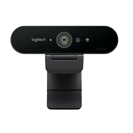 Logitech BRIO 4K Stream Edition Webcam, 5x HD Zoom, HDR, Autofocus, Black