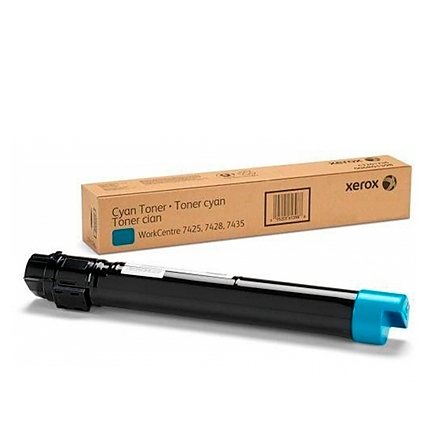 Xerox WorkCentre 7545/7556 Cyan Toner Cartridge/ 15K at 5% coverage