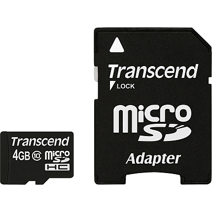 Transcend 4GB micro SDHC CARD (Class10)