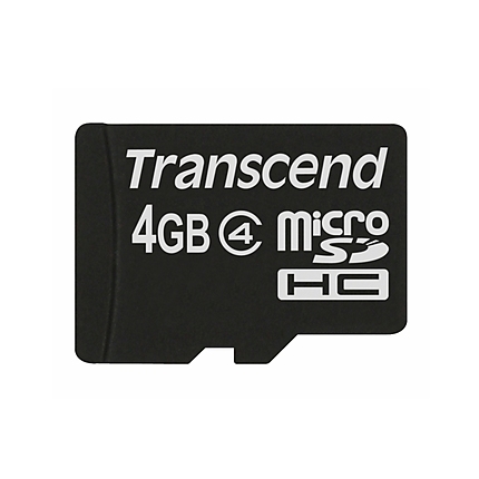 Transcend 4GB micro SDHC (No Box & Adapter, Class 4)