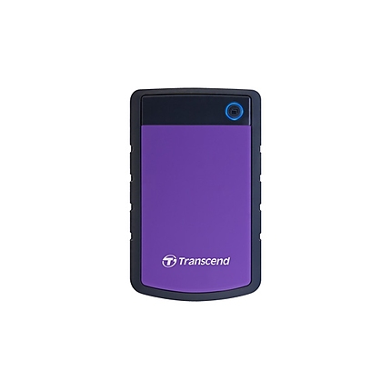 Transcend 4TB, 2.5" Portable HDD, StoreJet H3, Purple, Anti-shock