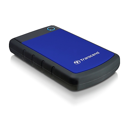 Transcend 4TB, 2.5" Portable HDD, StoreJet H3, Blue, Anti-shock