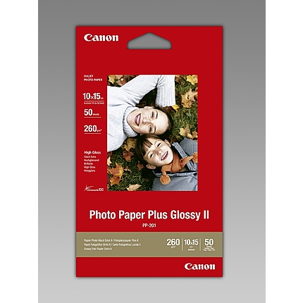 Canon Plus Glossy II PP-201, 10x15 cm, 50 sheets