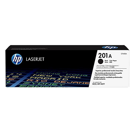 HP 201A Black Original LaserJet Toner Cartridge (CF400A)