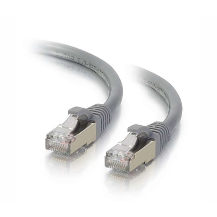 Пач кабел SeaMAX FTP кат.5е с RJ45 конектори, PVC, 2м, сив