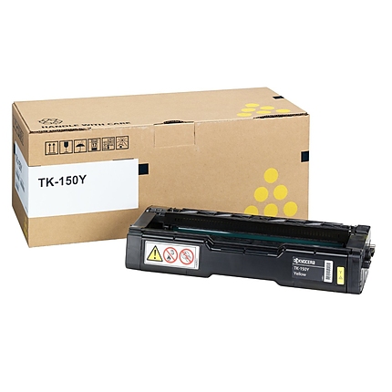 Тонер касета Kyocera TK-150Y, жълта