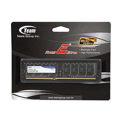 Памет Team Group Elite DDR3 - 8GB, 1600 mhz, CL11-11-11-28 1.5V