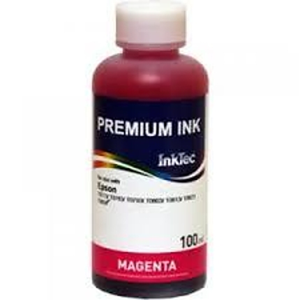 Бутилка с мастило INKTEC за HP CC640/CC641/No-300/901, Червен, 100 ml