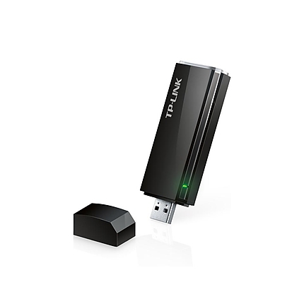 Безжичен адаптер TP-LINK Archer T4U, AC 1300, Dual band, USB 3.0, вградена антена