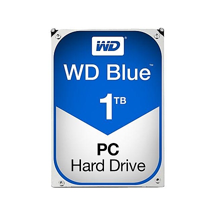 Хард диск WD Blue, 1TB, 7200rpm, 64MB, SATA 3