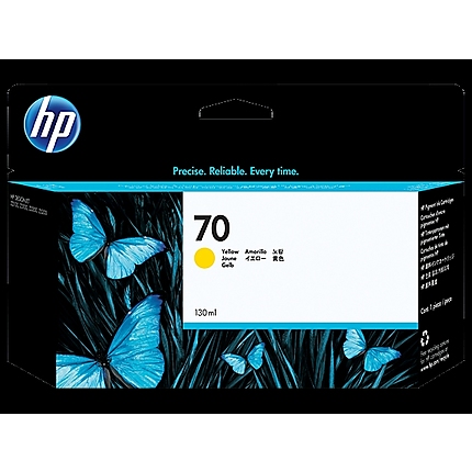 HP 70 130-ml Yellow Ink Cartridge