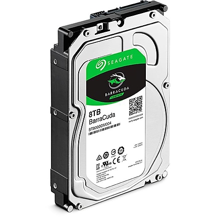 HDD SEAGATE BarraCuda, 8TB, 256MB, 7200 rpm,  SATA 3, ST8000DM004