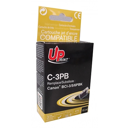 Ink cartridge UPRINT BCI3/BCI5/BCI6  CANON, Photo Black