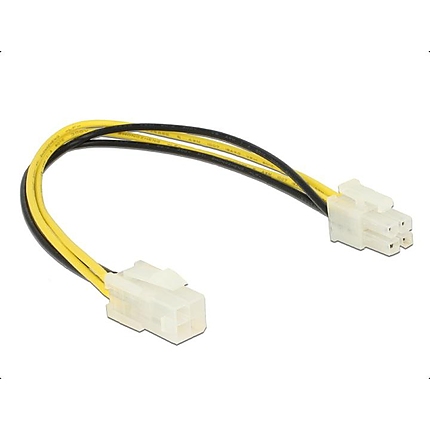 Кабел Delock P4 4 pin мъжко - P4 4 pin женско, 30 cm