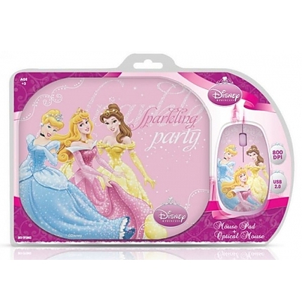 DISNEY MOUSE+PAD PRINCESS