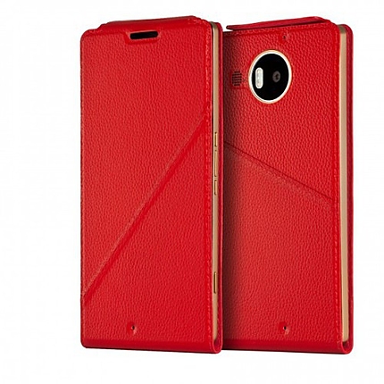 MS LUMIA 950XL FLIP COVER RED