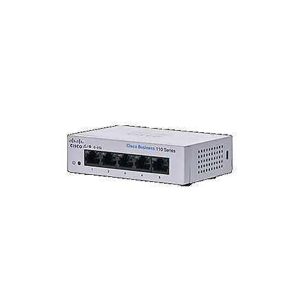 Cisco CBS110 Unmanaged 5-port GE, Desktop, Ext PS