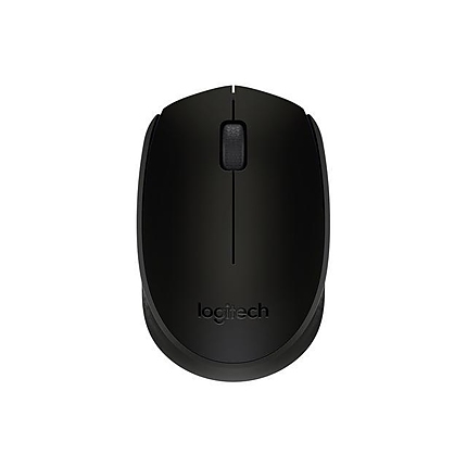 Безжична оптична мишка LOGITECH B170, USB, Черна