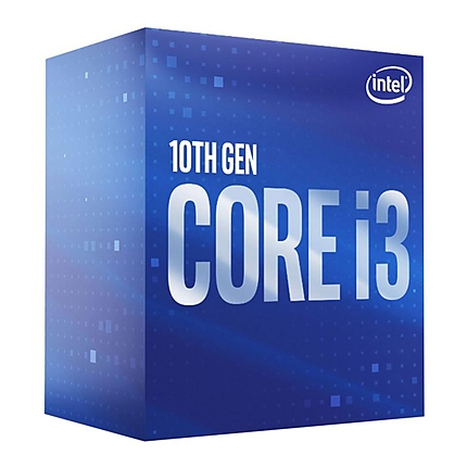 CPU Intel Comet Lake-S Core I3-10100F 4 cores 3.6Ghz (Up to 4.30Ghz) 6MB, 65W LGA1200 BOX
