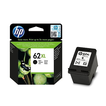 HP 62XL High Yield Black Original Ink Cartridge