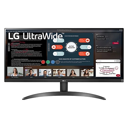 LG 29WP500-B, 29" UltraWide AG, IPS Panel, 21:9, 5ms, CR 1000:1, 250 cd/m2, 21:9, 2560x1080, HDR 10, sRGB 99% , sRGB 90% (CIE1931), Radeon FreeSync, Reader Mode, 75Hz, HDMI, Tilt, Headphone Out, Black