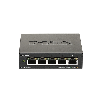 D-Link 5-Port Gigabit Smart Managed Switch
