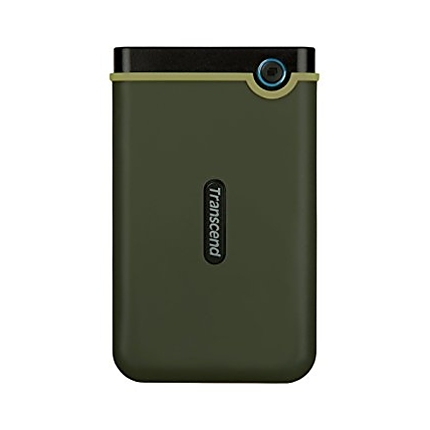 Transcend 2TB, 2.5" Portable HDD, StoreJet M3, Military Green, Slim